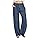 Generisch 2025 Leinenhose Damen Leichte Sommerhose Baumwolle Leinen Hose Cargohosen Leicht Frau Jogginghose Einfarbig Elegante Wanderhose