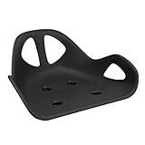 Yechiry Go-Kart-geeignet für Sitz, Bequemer Rückenlehnensattel für Drift-Trike – Breite Kompatibilität, Verbesserter Komfort, Benutzerfreundliches Design für Elektroroller (BLACK)