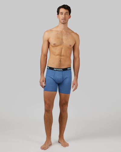 32 Degrees COOL Mens 4-PACK Quick Dry Performance Boxer Brief With Comfort Elastic Waistband2