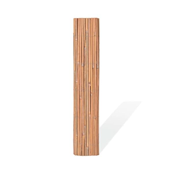 vidaXL Bambusmatte Bambus 150x400cm Sichtschutzzaun Sichtschutz Gartenzaun – Bild 4