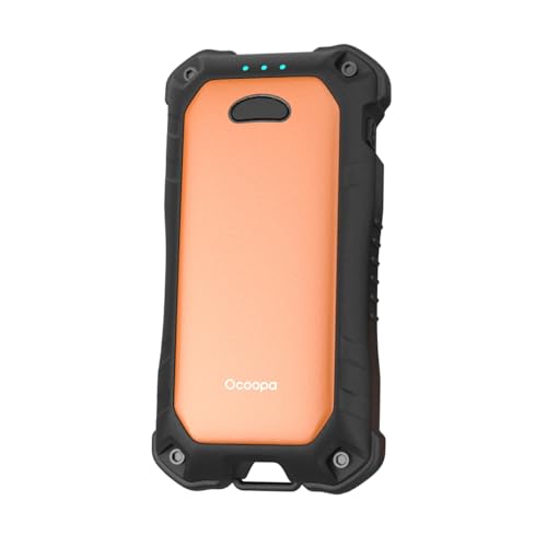 OCOOPA IP56 Waterproof Hand Warmers Rechargeable 10000mAh, Extra Heat Mode,16hrs Heat, Handwarmer with Torchlight, PD & QC Electric Hand Warmer, Winter Outdoor Gifts for Men Hunting Camping