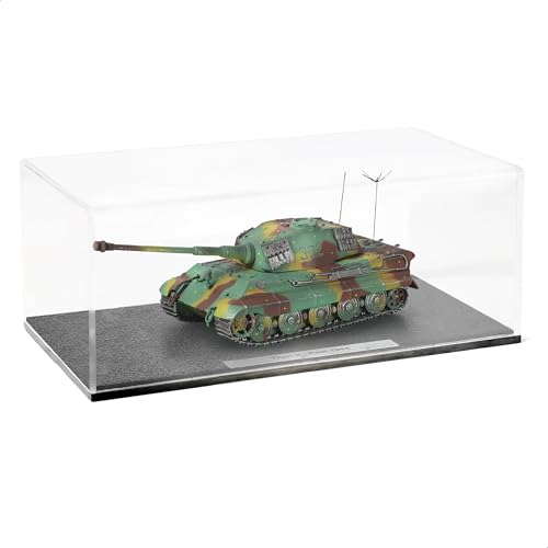 NUOTIE Modello di carro armato militare in scala 1/72 rifinito in lega di metallo pressofuso con serbatoio in plastica Modello World War Ⅱ Army Vehicl Tank Mini 1945 Tiger Model Gift Collection