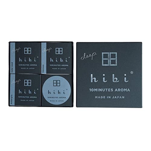 Hibi Gift Box 3 Assorted Deep Fragrances (Cedar Wood Ambergris Oakmoss)