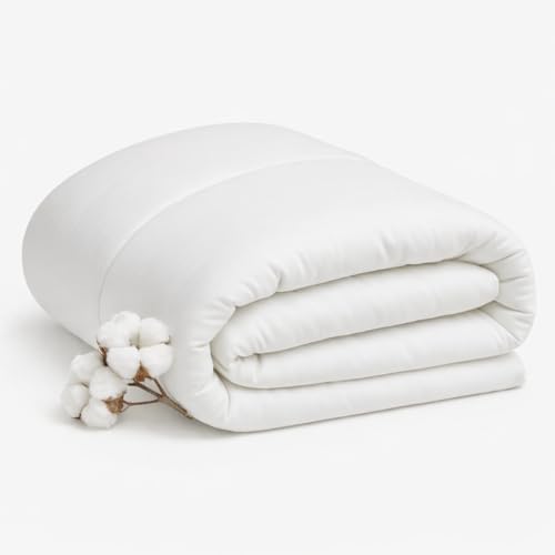 YellowNest – Edredón de 120 x 170 cm para cama de 80 x 160 cm – Todas las estaciones – cálido y esponjoso para todas las estaciones – Tejido de algodón, relleno poliéster (120 x 170 cm (80 x 160 cm)
