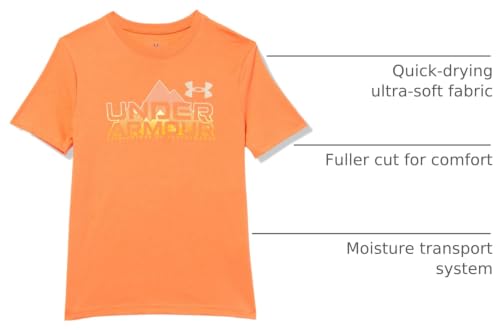 Image of Under Armour Boys' Short Sleeve Graphic T-Shirt, Soft & Comfortable, Outdoor Collection