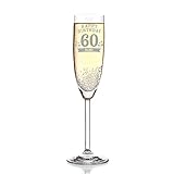 Inhalt: 215 ml Leonardo Sektglas mit Wunschname zum 60. Geburtstag inkl. Gratis Gravur