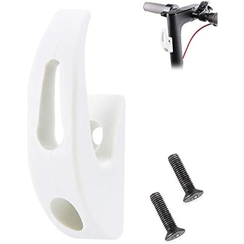 city sea sky Electric Scooter Front Hook, Multifunctional Carrying Hook Mounting Kit for Xiaomi M365 (White) Cover