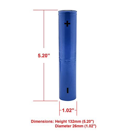 Kastar Repuesto de batería 4 unidades para MagLite miniatura 2