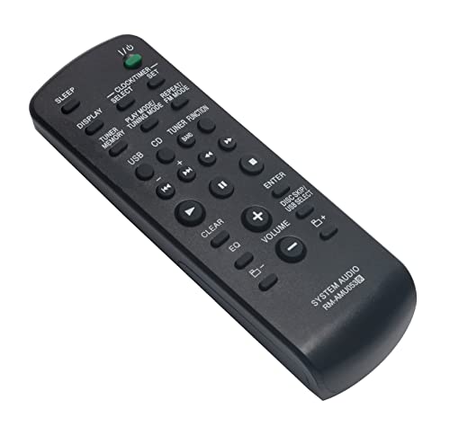 AULCMEET RM-AMU053 Replacement Remote Control Compatible with Sony Micro Hi-Fi Component System HCD-GX555 MHC-RG490S HCD-EC68 MHC-EC78 RM-SC3 MHC-GN880 HCD-RG222 MHC-GX355 - Image 3