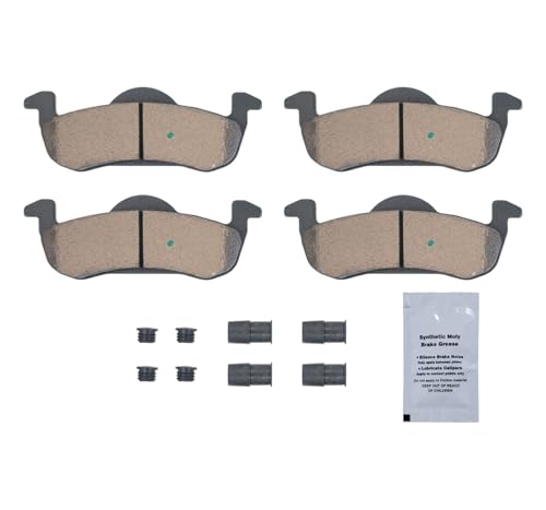 Image of HUSCH D1279 Rear Ceramic Brake Pads Kit Fit For Ford Expedition 2007-2017, For Lincoln MKT 2013-2019, For Lincoln Navigator 2007-2017