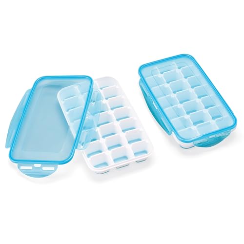Set de 2 cubeteras con tapa fácil cierre miniatura 1