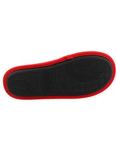 Sesame Street Elmo Cookie Monster Mismatched Youth Adult Scuff Slipper (Medium, Red/Blue) #TOP6