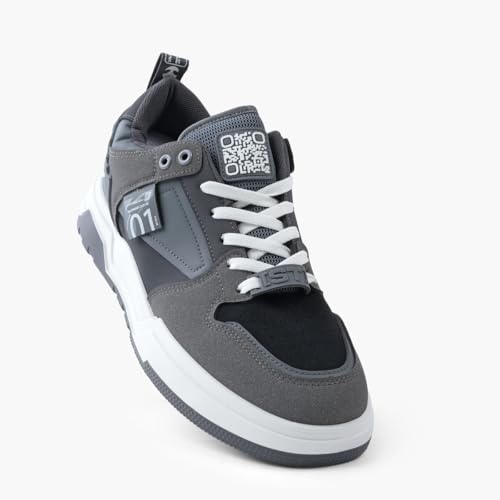 Image of SOLETHREADS Verso Sneakers for Men | Stylish & Fashionable| Comfortable|Walking Shoes| Lightweight Flexible| Skid-Resistant| Everyday |Casual Shoes for Men