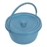 Montage rapide : les housses de pot pour adultes et le siège de toilette portable sont faciles à monter et à démonter, ce qui les rend pratiques pour une installation et un rangement rapides. bassin de lit pour femmes, toilettes de chevet pour adultes