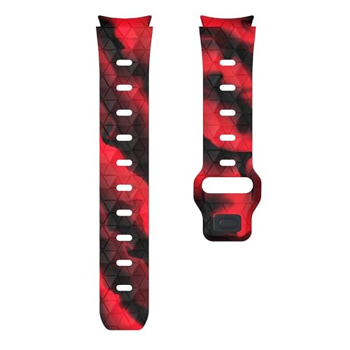 Image of WRIGSS Silicone Strap Compatible with Samsung Galaxy Watch 7 6 5 4 FE - No Gap Football Texture Band, Soft & Durable Replacement Wristband for 40mm 44mm Standard & Classic Models - Men & Women