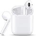 Produktbild Kopfhörer Bluetooth 5.0, Mini drahtlose Earbuds mit Stereo 3D Mikrofon,wasserdichtem IPX5, Leichtgewichtler und bequem,Spielzeit 24Hrs für Alle iPhone Android Smartphones