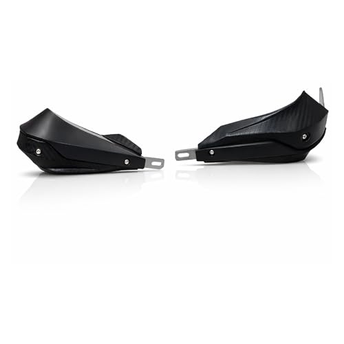 Image of Universal Motorcycle Hand Guard Wind Protector | Durable ABS Handguards for All Bikes Model (Black)