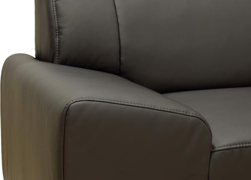 DOMO. collection Sofa Alisson, 3er Couch, 3-Sitzer, 3er Garnitur, Polstergarnitur 199 x 83 x 75 cm (BxTxH), in schwarz