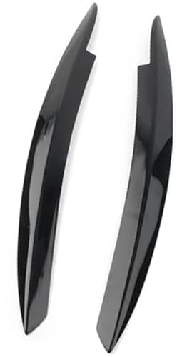 Couverture phare voiture noir brillant paupière Golf Mk6 ABS 2008-2013