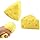 Cheese Squishy Toys Squeeze Cheese Stress Ball Squishy Cheese Fidgets Cheesecake Toys Sensory Squishy Miniatures Novelty Toy, 2Pcs