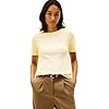 Tommy Hilfiger Slim Cody C-nk Ss Ww0ww40587 Camiseta, Yellow (Zesty Yellow), L para Mujer