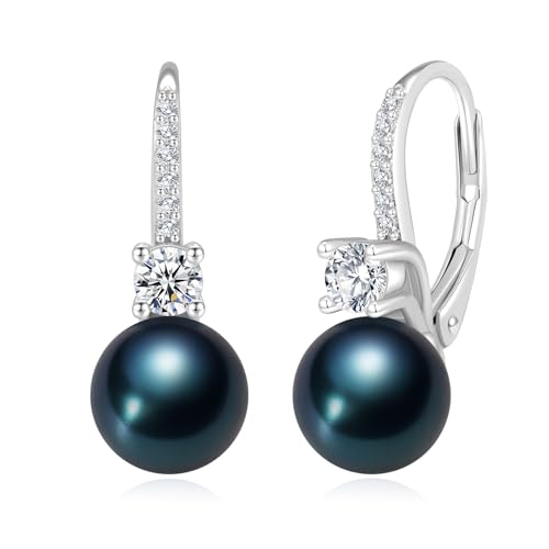 Boucles d'oreilles en perles de 8 mm YAMI hypoallergéniques