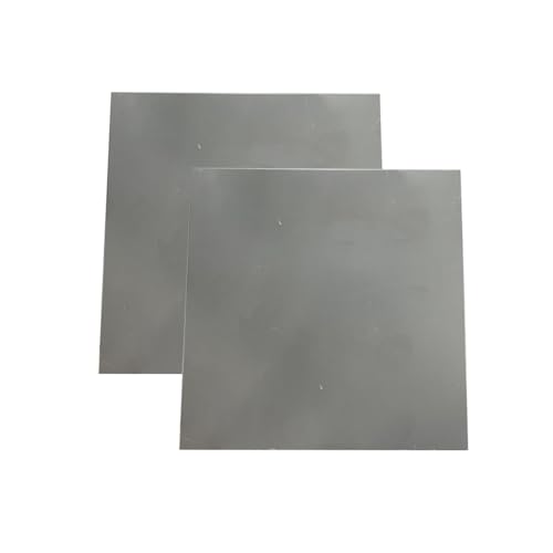 YTSMZX Plaques de PVC Dur Panneau en PVC pour Bricolage à la Décoration Gris Côté de 200mmx200mm,épaisseur de 8mm à 12mm 2 pièces,200mm*200mm*10mm