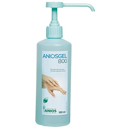 Aniosgel 800 gel hydroalcoolique 500ml désinfectant mains à pompe