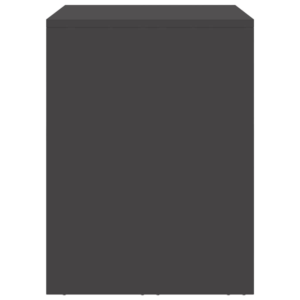 Armario de pared negro, 40 x 90 x 53 cm, taquilla de acero con elevador a presión de gas, armario seguro para ahorrar espacio, diseño moderno para garaje, taller, pasillo