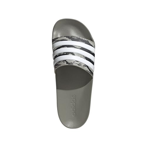 Image of adidas Mens Adilette Shower Arsenal Slides Casual Sandals Casual - Red