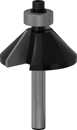 WSOOX 12mm Schaft Fasenfräser 45-Grad Fasenfräser Hartmetall Bestückt WSOOX 12mm Schaft Fasenfräser 45-Grad Fasenfräser Hartmetall Bestückt