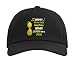 Funny Misheard Song Lyrics Woah Lemon on a Pear Music Meme Adjustable Printed Baseball Hat, Black