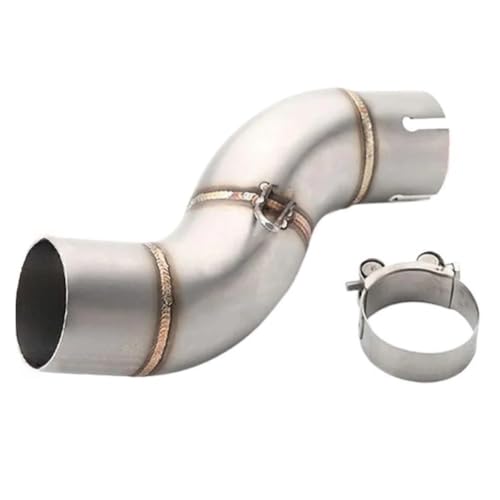 Lien central d'échappement moto 45mm 51mm pour connexion dessous de corps