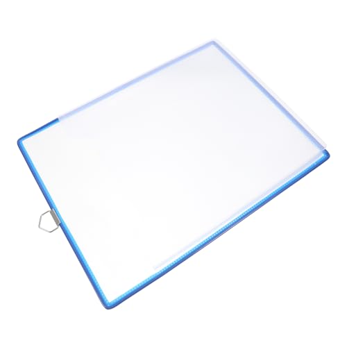Bolsa de plástico transparente para organizar libros A4 con diseño colgante de gran capacidad