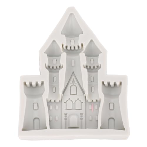 Molde Castillo de Silicona para Fondant y Chocolate miniatura 6