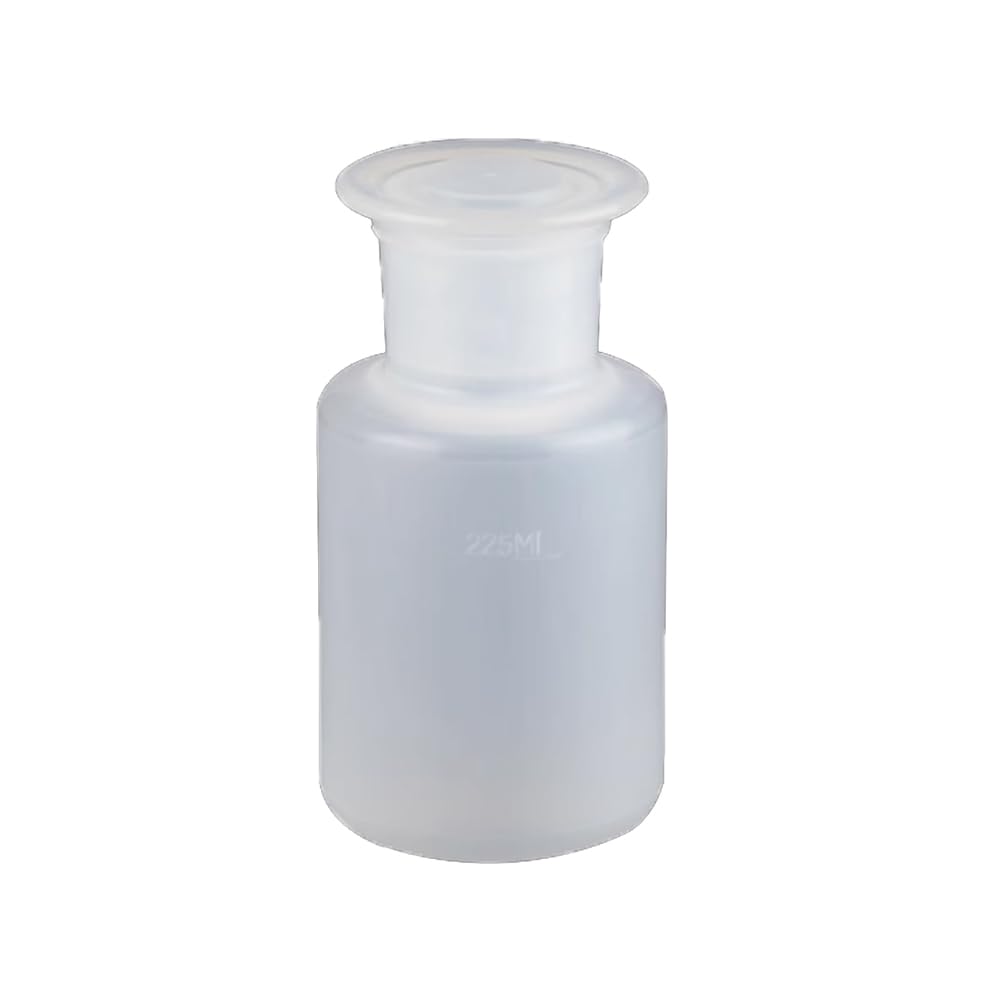 2 Pack High Temperature Sampling Bottle Resistant to High Temperature Pressure Sterilization Thinning Bottle (Translucent,225ml Distilled Bottle)