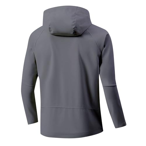 Veste de pluie fine et imperméable avec softshell respirante