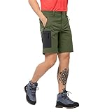 jack wolfskin active track shorts men pantaloncini da escursionismo, legno verde, 56 uomo