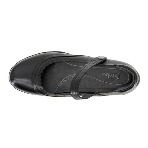 Jambu Women's Tess Mary Jane Black 6.5 W4