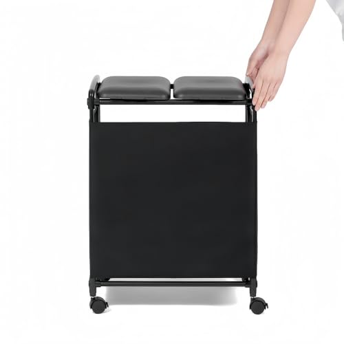 tower 目隠し付き 3分別ごみ箱 tower ｜ 蓋付き目隠し分別ダストワゴン タワー 3分別 ｜ 山崎実業