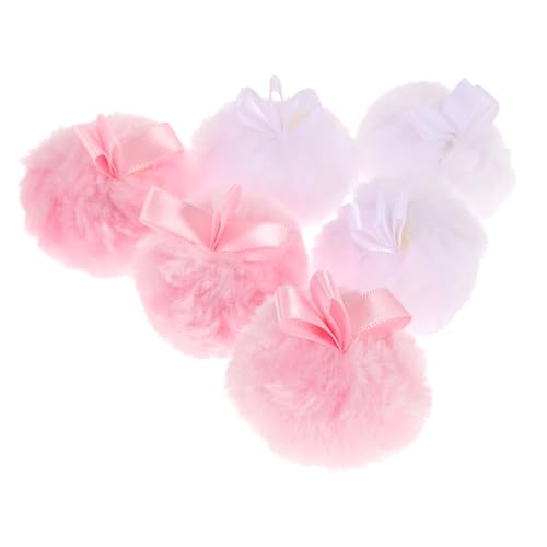 WOFASHPURET 6 Pack Makeup Fluffy Makeup Sponge Dry Powder Puff Makeup Tool Save Cosmetics for