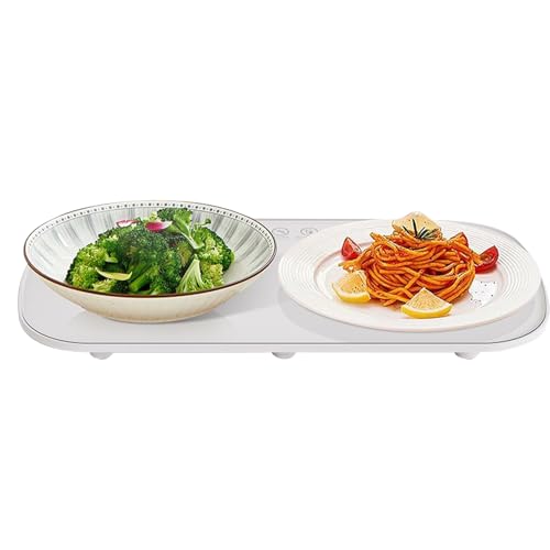 Alfombrilla calientaplatos, bandeja aislante para platos – Calentador de platos de mostrador | Para , buffet, catering, vacaciones, restaurante, cena, entretenimiento y encimera de cocina