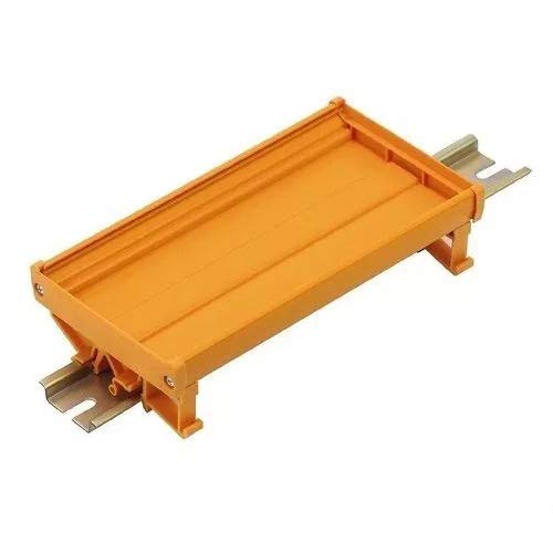 Carcasas para componentes electrónicos Weidmüller: tapa final RS 90 naranja de 5mm, 20 piezas
