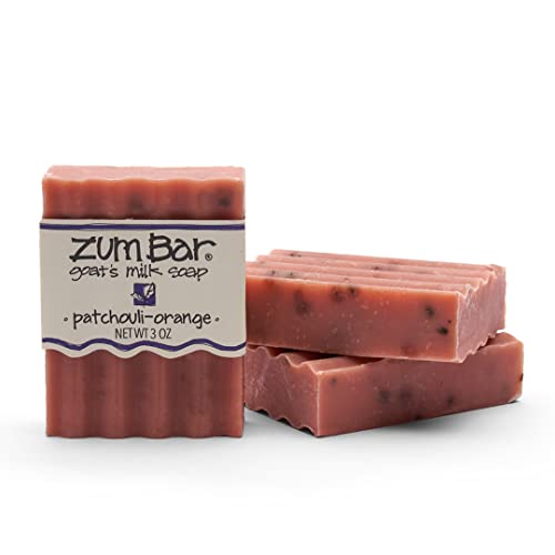 Indigo Wild Zum Bar Goat's Milk Soap - Patchouli-Orange - 3 Oz (3 Pack) #TOP16