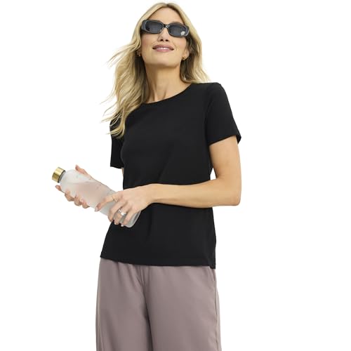 Jockey Women's Activewear Organic Cotton Stretch Short Sleeve Tee4