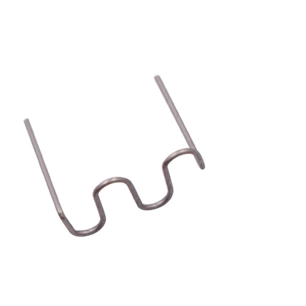 100PCS Plastic Welding Staples Car Bumper Repair Kit 0.6mm & 0.8mm for Stainless Steel Hot Staples, Corner/for Flat/Wave Types 0.8mm Wave staples