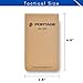 Portage Field Notebook Tactical Sized Pocket Notepad - Top Bound Notebook with Lined Paper Lies Flat in Pocket - 2.8