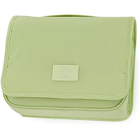 Toiletry Bag for Men and Women, Cosmetic Bag, Large, Hanging Wash Bag, for Travel, Waterproof, Green, Toiletry Bag Cover