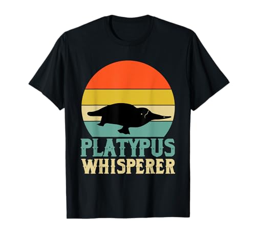 Funny Platypus Whisperer Apparel Platypuses Lover T-Shirt