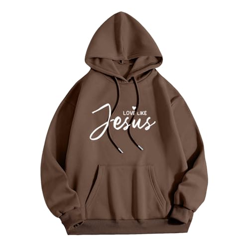 Pull à capuche imprimé noix de coco pour homme et femme pull ample automne
